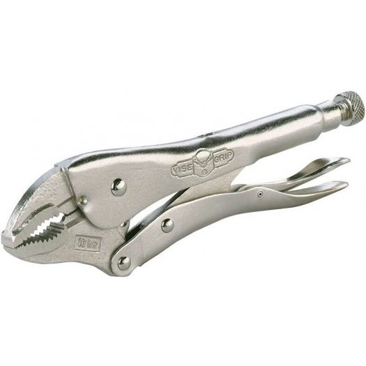 Irwin Vise Grip 10WR Curved Jaw Locking Pliers 10 with Wire Cutter -  High-Quality Tools for Secure Gripping and Cutting - Elite Tools