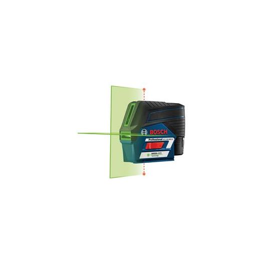 12V Max Connected Green-Beam Cross-Line Laser with Plumb Points - Bosch - GGCL100-80CG