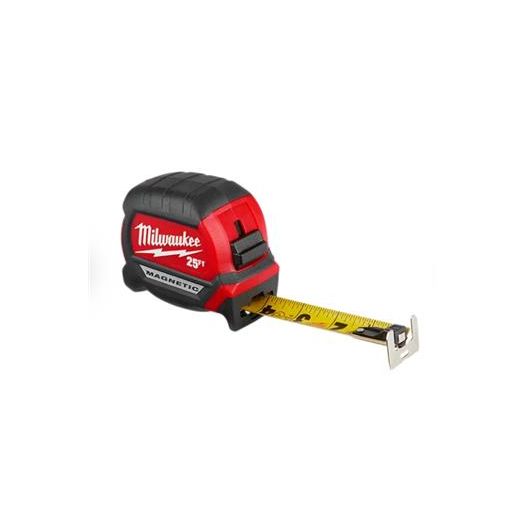 25ft Compact Wide Blade Magnetic Tape measure - Milwaukee - 48-22-0325