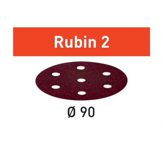 P120 Grit Rubin Abrasives Pack of 50 - Festool 499081