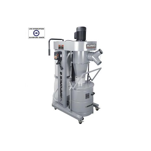 2HP Cyclone Dust Collector - King KC-8200C
