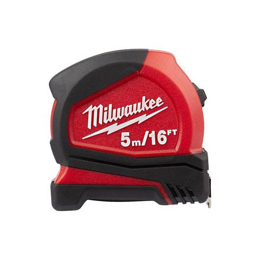 Ruban à mesurer compact 5m/16" - Milwaukee - 48-22-6617