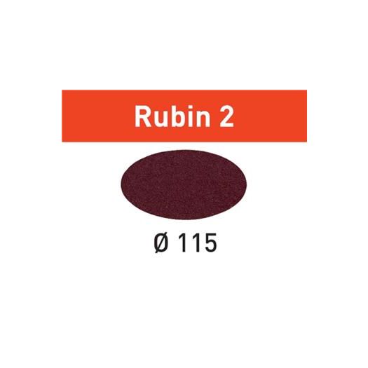 Abrasive sheet Rubin 2 STF D115 P40 RU2/50 - Festool - 499085