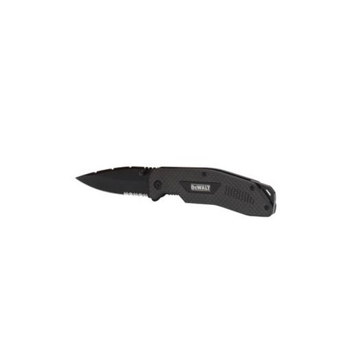 Couteau de poche en fibre de carbone - dewalt- DWHT10314