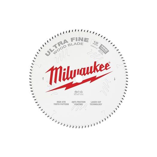 Lame de Scie Circulaire à bois 12" 100 dents finition - Milwaukee - 48-40-1228