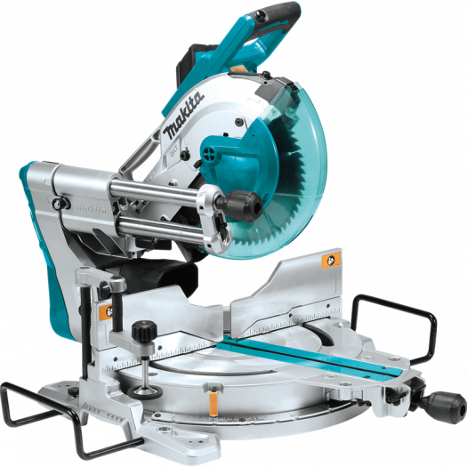 10" Dual Sliding Compound Mitre Saw With Laser - MaKita LS1019L