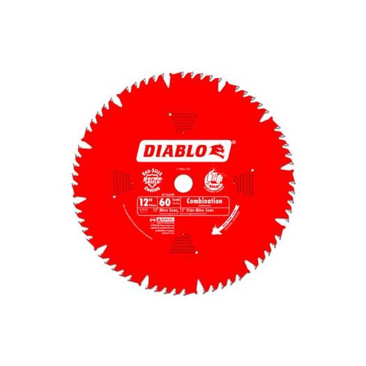 Diablo 12 in. x 60 Tooth Combination Saw Blade - D1260X
