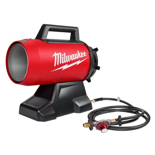 Chauffage propane portable 15" HOSE - Milwaukee - 0801-20c
