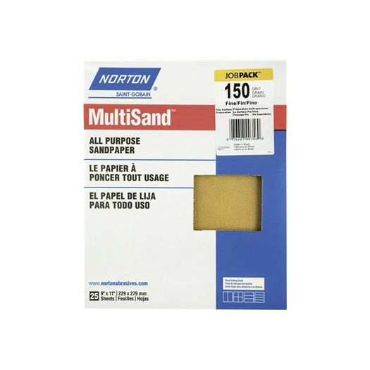 Saint-Gobain sandblasting sheet 9"x11' - Grit 150-C - 07660700356