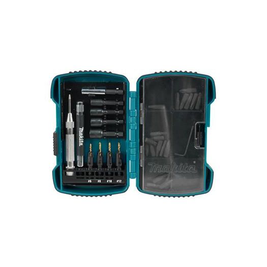33 countersinks and bits for screwdriver and drill - MaKita - T-03090