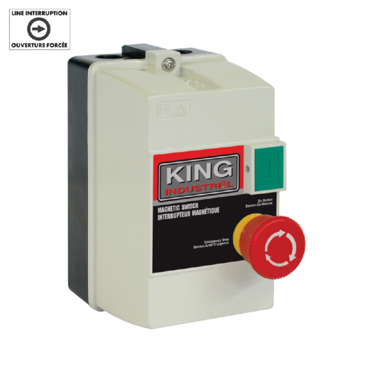 Interrupteur Magnétique (220V) - King KMAG220-1114 KING CANADA KMAG-220-1114