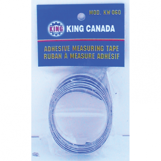 Adhesive measuring tape - King Canada KW-060