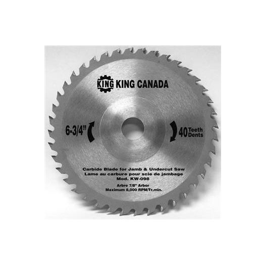 KW-098 King Canada Replacement Carbide Blade