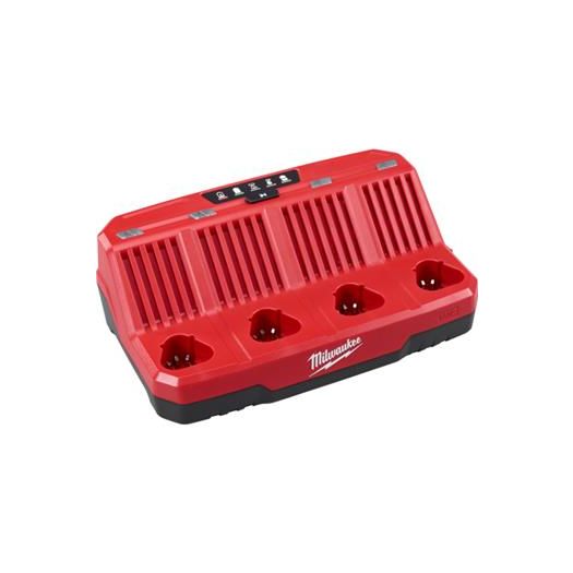 M12 Four Bay Sequential Charger - Milwaukee 48-59-1204