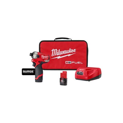 Hex Hydraulic Driver 2 Battery Kit - Milwaukee 2551-22
