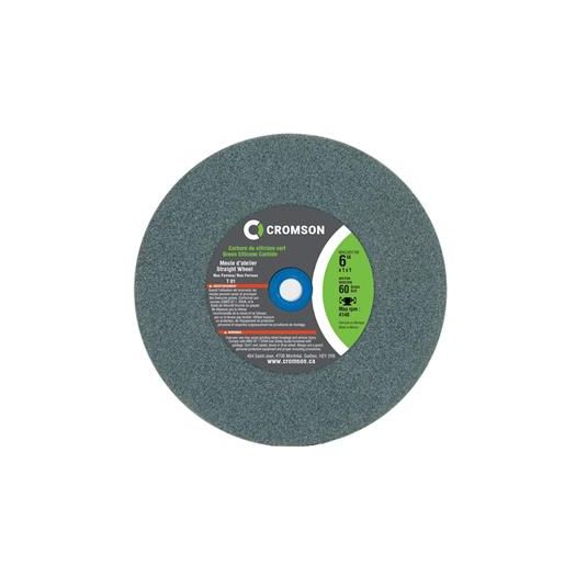 Workshop Grinding Wheel Type 1 in Green Silicon Carbide - Grit 80 - Cromson MAC6011F
