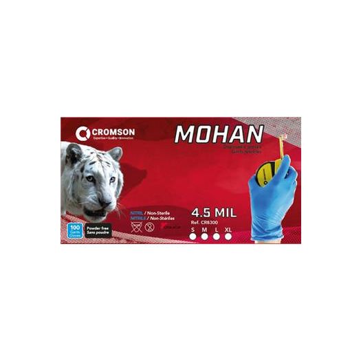 Nitrile heavy-duty Mohan gloves 45 Mil - small x100-CR8300S