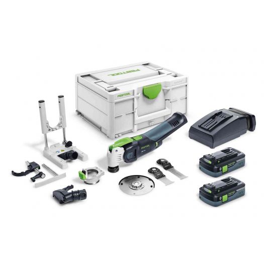 Kit Sans-fil multi-Outils SET 4.0Ah /w Systainer³ Vecturo OSC 18 StarlockMax - Festool - 576590