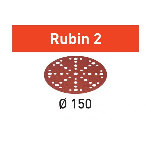 Abrasive sheet Rubin 2 STF D150/48 P40 RU2/50 - Festool -575186