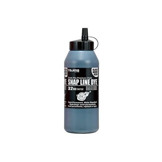 Snap-Line Dye Semi-Permanent Snap-Line Chalk color black - Tajima PLC3-BK900