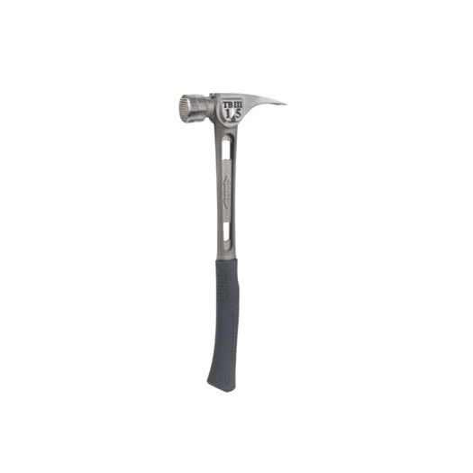 Hammer with Milled Face and 18" Curved Handle - Stiletto - TB3MC