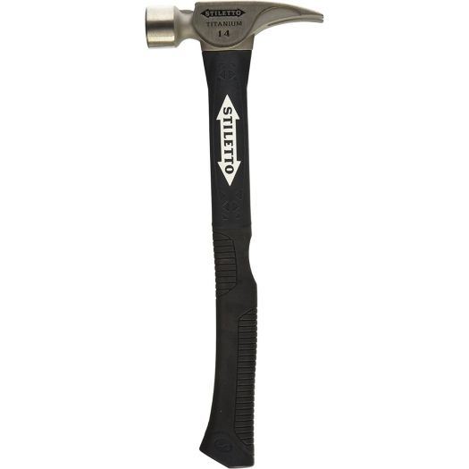 14 OZ SMOOTH HAMMER CURVED WITH FIBERGLASS HANDLE