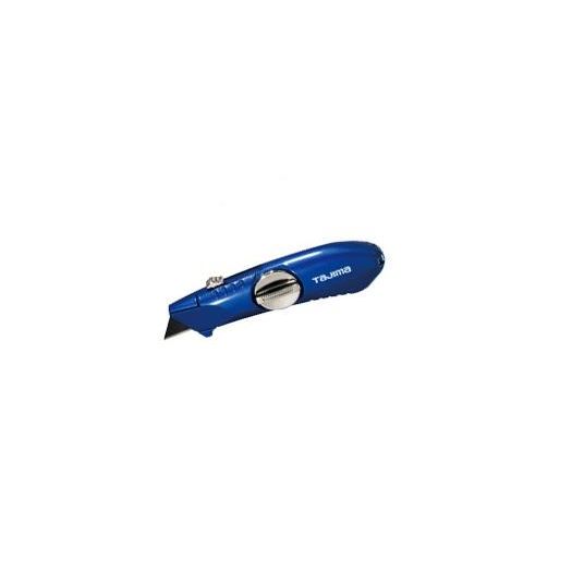 VR-Series retractable-blade utility knife with 3 V-REX blades blue - Tajima VR-102B