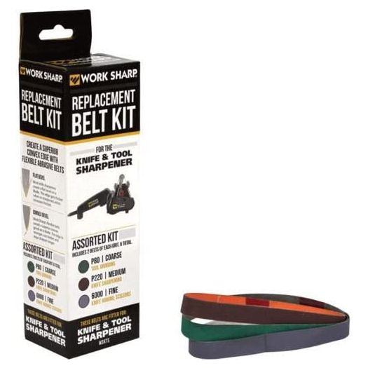 Assorted belt Kit (6-pack) for WSKTS - Work Sharp WSSA0002012