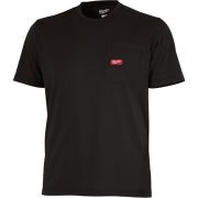 Workskin Hybrid T-Shirt with pocket - Men's - Black - Milwaukee - 604B