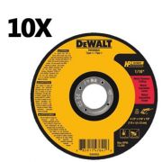 10 disques pour meuleuse Long life - Dewalt DWA8062L--10