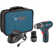 BOSCH 12V 3/8'' Drill Driver Kit - Simplified Image Title