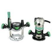 2-1/4 HP Variable Speed Fixed/Plunge Base Router Kit - Hitachi KM12VC