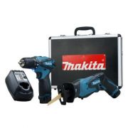3/8" drill driver and reciprocating saw - Makita LCT212X