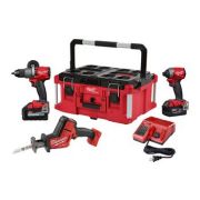 3 tools kit with PACKOUT ™ storage box - Milwaukee - 2997-23POC