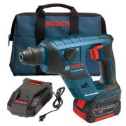 18 V 1/2 In. SDS-plus® Compact Rotary Hammer Kit with (1) Lithium-Ion FatPack Battery - Bosch RHS181K
