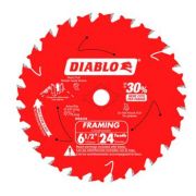 6-1/2 in. 24-Tooth Framing Saw Blade (2 blades)  - diablo - D0624PX