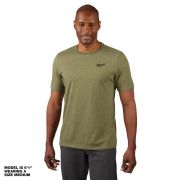 T-shirt Workskin Hybrid - Men's- Green- Milwaukee - 603GN