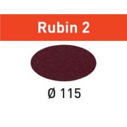 Abrasive sheet Rubin 2 STF D115 P60 RU2/50 - Festool - 499086