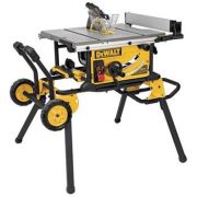 Dewalt DWE7491RS - 10" Jobsite table saw with rolling stand