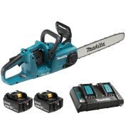 Cordless Chainsaw - Charger and 2xbatteries - Makita - DUC400PT2