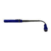 Extendable blue flashlight with magnet - Cromson - CR7001