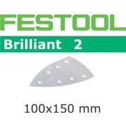 Festool Abrasives 100mm x 150mm Brilliant2 P60 Grit 50 Pack - 492794