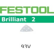 Festool Abrasives 93mm Brilliant2 P180 Grit 100 Pack - High-Quality Sanding Discs for Superior Finishing