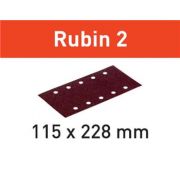 Abrasifs Rubin 2 STF 115X228 P100 RU2/50- Festool - 499033