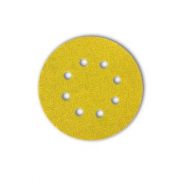 Hoop & loop abrasive discs (4 units) 8 holes 5" - Grit 120 - SIA 42302