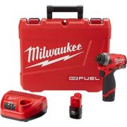 M12 FUEL 1/4" Hex Impact Driver Kit - Milwaukee 2553-22