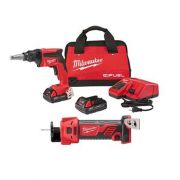 Drywall screwgun CP and Cut out tool kit – Milwaukee 2866-22CTP