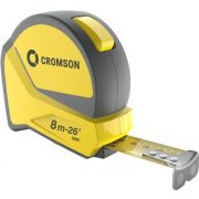 Magnetic end measuring tape 8 m - 26 pi - Cromson - RM81