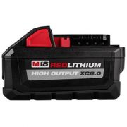 Batterie M18 REDLITHIUM HIGH OUTPUT XC8.0 - Une puissance inégalée pour vos outils électriques