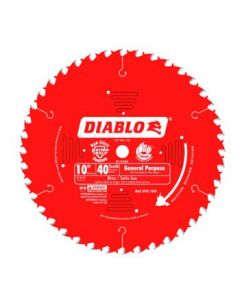 10 in. x 40 Tooth General Purpose Saw Blade (2 blades) - Diablo - D1040